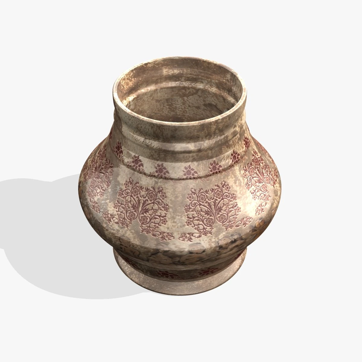fantasy pot03 3D Model .c4d .max .obj .3ds .fbx .stl .blend 