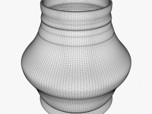 fantasy pot03 3D Model