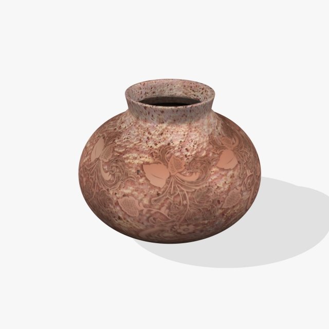 fantasy pot04 3D 模型 .c4d .max .obj .3ds .fbx .stl .blend 