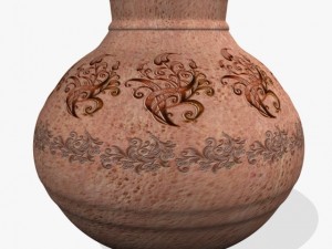 fantasy pot05 Model 3D