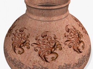 fantasy pot05 Model 3D