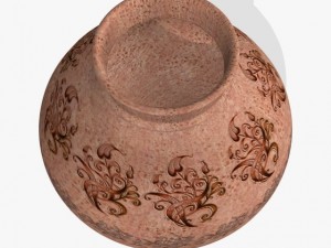 fantasy pot05 Model 3D