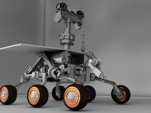 mars rover Modèle 3D