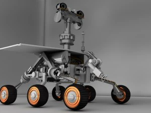 mars rover 3D Model