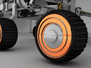 mars rover Modèle 3D