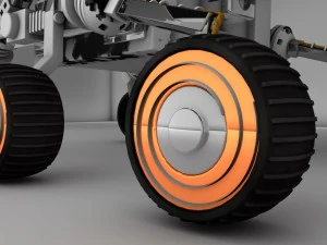 mars rover 3D Model