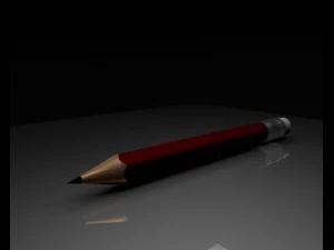 simple pencil 3D Model