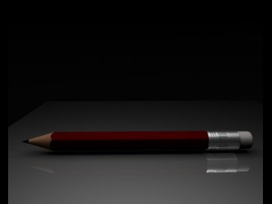 simple pencil 3D Model