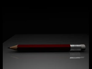 simple pencil 3D Model