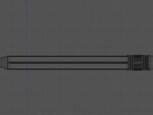 simple pencil 3D Model