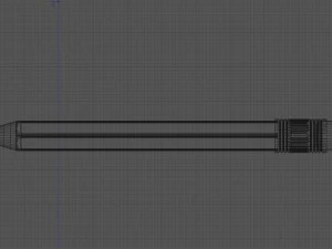simple pencil 3D Model