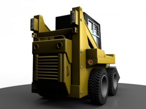 tractor mksm800 Modelo 3D