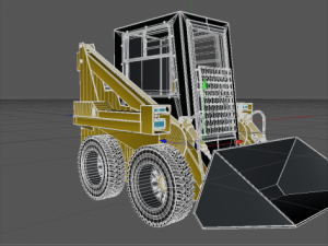 tractor mksm800 Modelo 3D