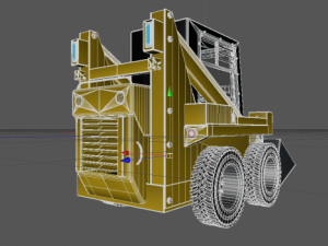 tractor mksm800 Modelo 3D