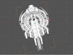 spaceship 3D Модель