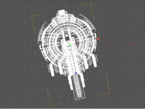 spaceship 3D Model