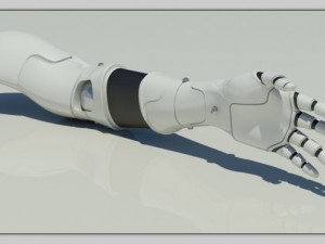 cybernetic arm Modello 3D