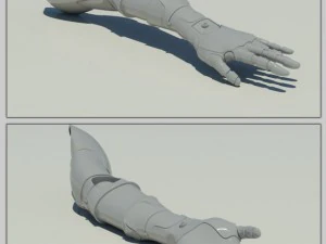 cybernetic arm 3D Model