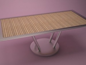 table design Model 3D