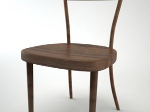 thonet chair Model 3D
