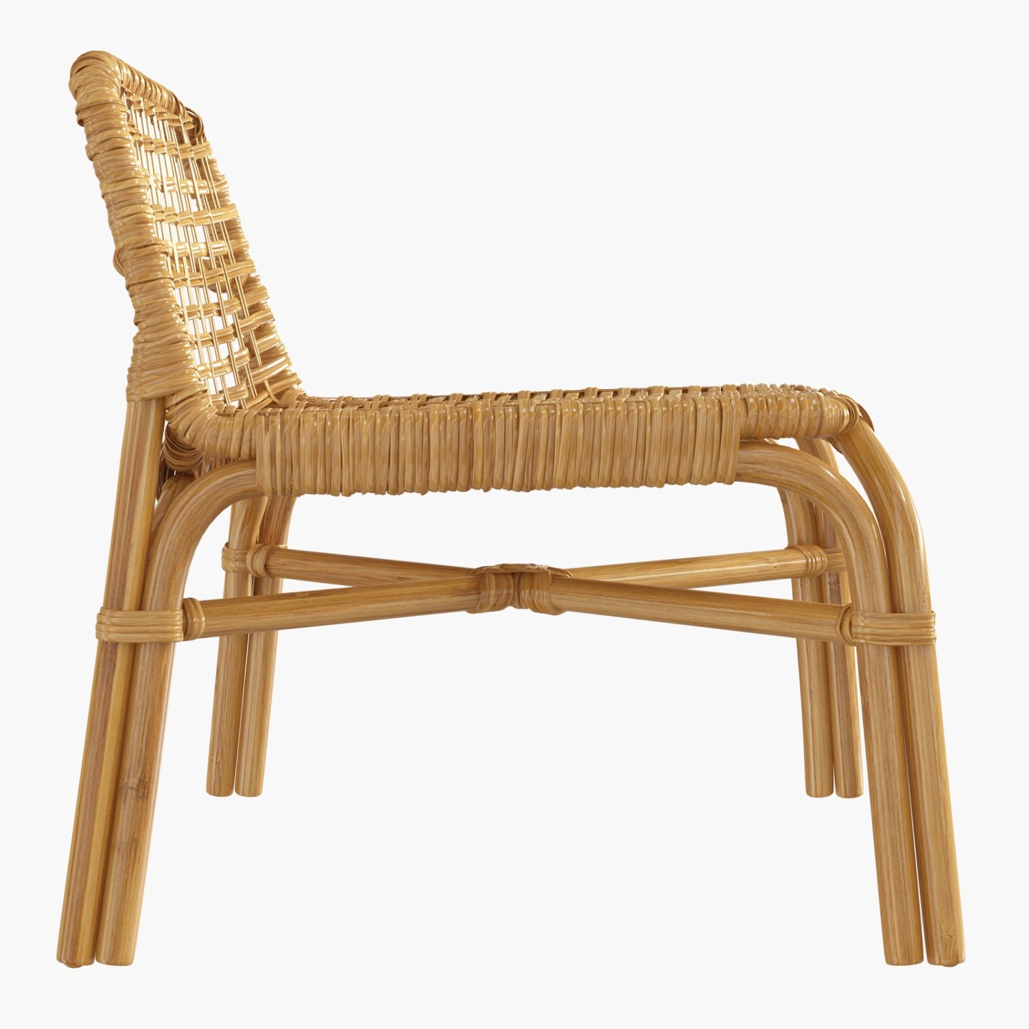 Ikea Rattan Chair Tankvard 3d Model In Stool 3dexport