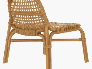ikea rattan chair tankvard Modello 3D