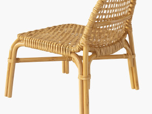 ikea rattan chair tankvard Modello 3D