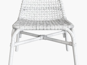 ikea rattan chair tankvard Modello 3D