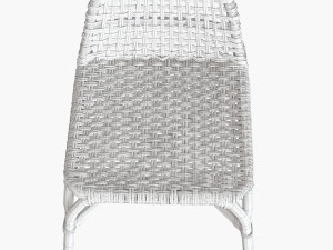 ikea rattan chair tankvard Modello 3D