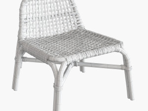 ikea rattan chair tankvard Modello 3D
