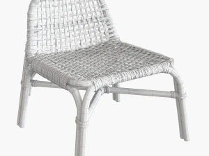ikea rattan chair tankvard 3D Model