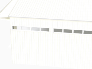 hangar for aircraft and large equipment Model 3D