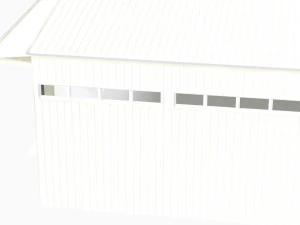hangar para aeronaves e equipamentos de grande porte Modelo 3D