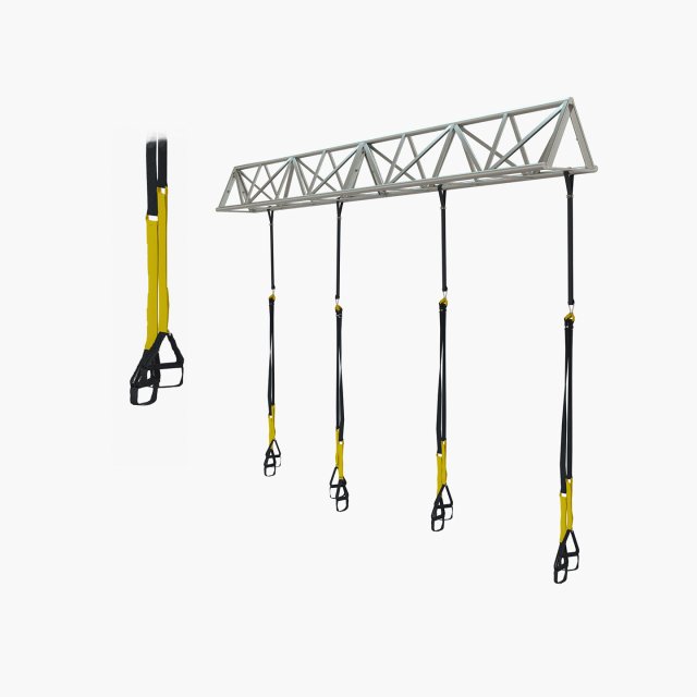 trx gym sport equipment 3D 모델 .c4d .max .obj .3ds .fbx .stl .blend 