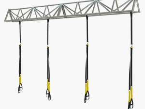 trx gym sport equipment 3D 모델