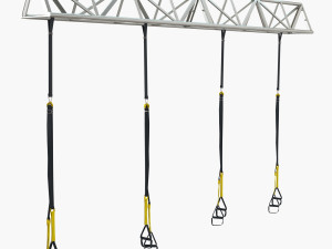 trx gym sport equipment 3D 모델