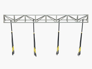 trx gym sport equipment 3D 모델