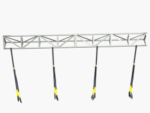 trx gym sport equipment 3D 모델