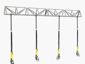 trx gym sport equipment 3D 모델