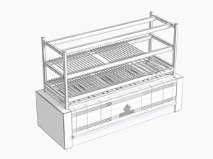 mibrasa spain grill restaurant robatayaki rm 115 Modèle 3D