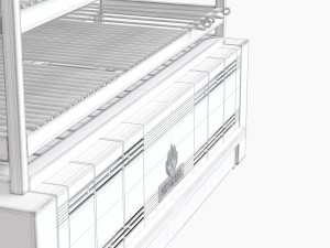 mibrasa spain grill restaurant robatayaki rm 115 Modèle 3D