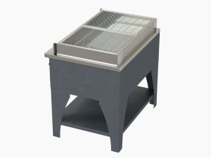 peva italy grill kitchenware stainless 3D Model