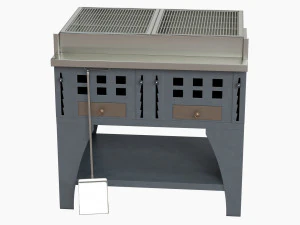 peva italy grill kitchenware stainless 3D Model