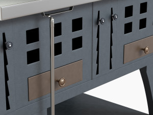 peva italy grill kitchenware stainless Modèle 3D
