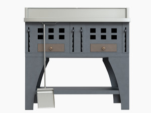 peva italy grill kitchenware stainless Modèle 3D