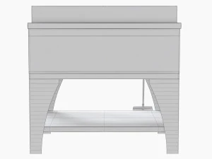 peva italy grill kitchenware stainless 3D Model