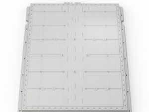 electric cars battery vw tesla 3D Модель