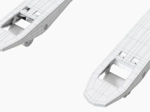 noblelift electric pallet jack the edge 3D Model