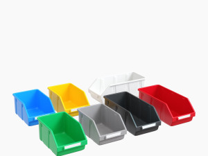 ikea plastic boxes for parts Modello 3D