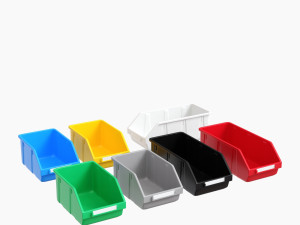 ikea plastic boxes for parts 3D Model